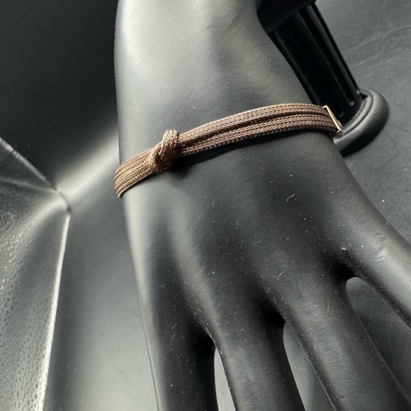 Vintage Italian sterling silver bracelet 925 - Picture 2 of 6